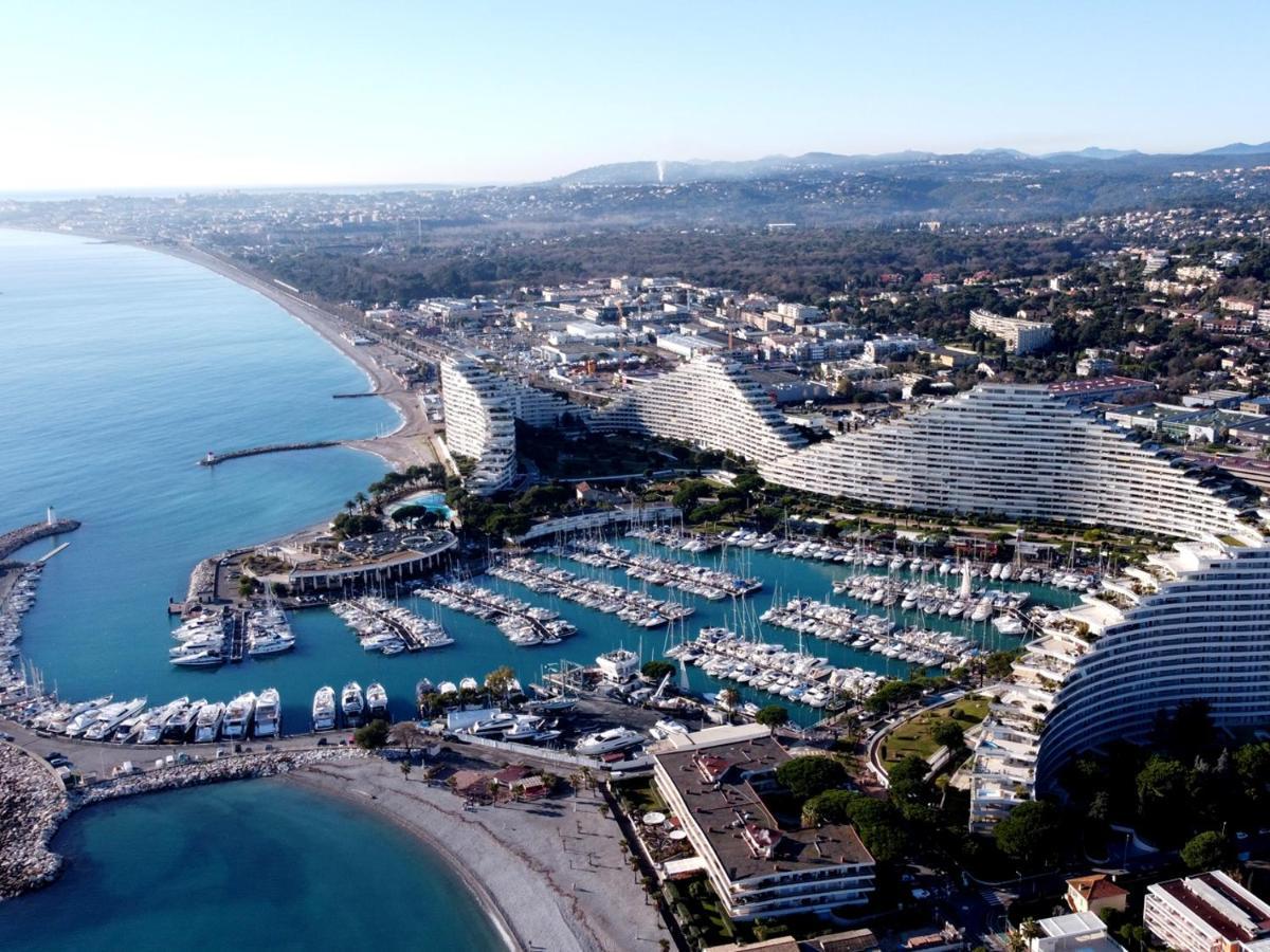 Blue Terrace Apartment - Marina Baie Des Anges Villeneuve-Loubet Dış mekan fotoğraf