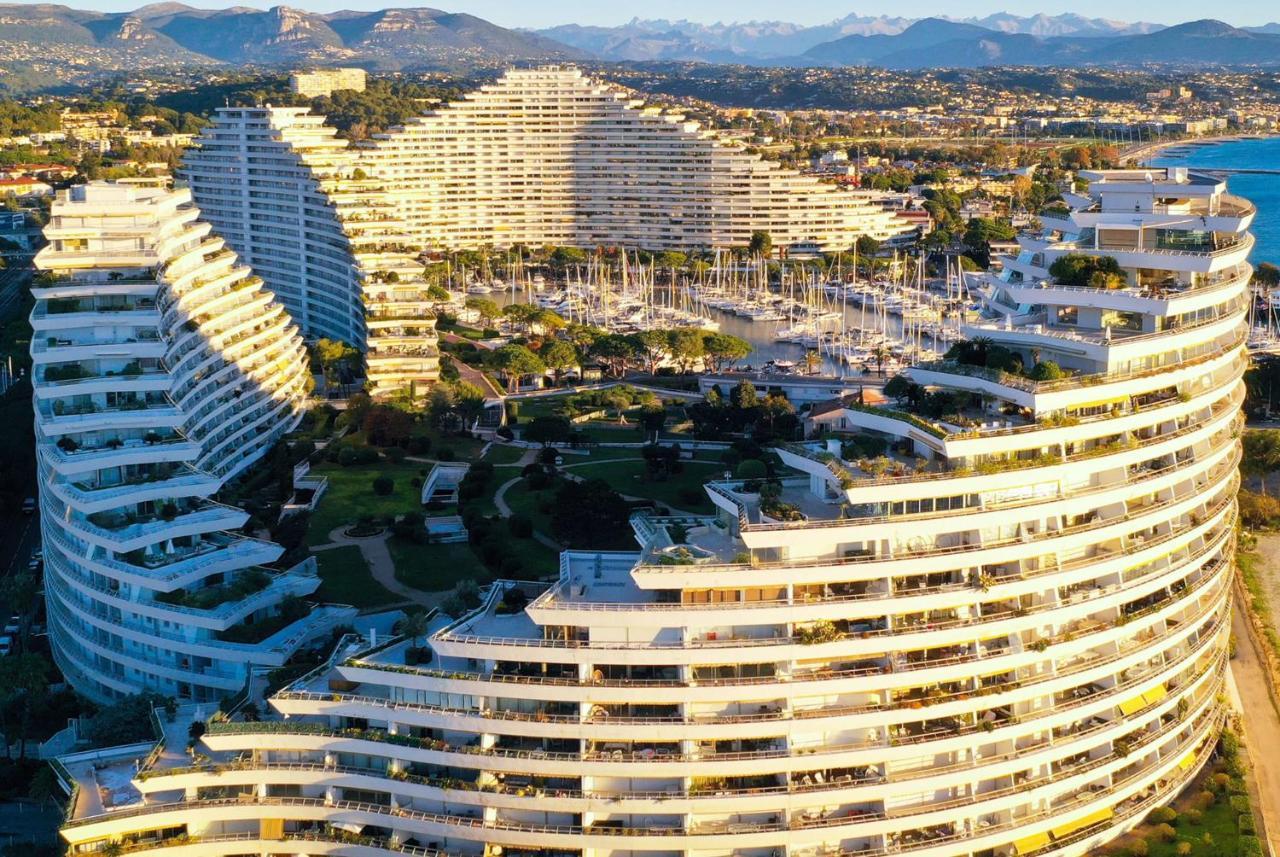Blue Terrace Apartment - Marina Baie Des Anges Villeneuve-Loubet Dış mekan fotoğraf