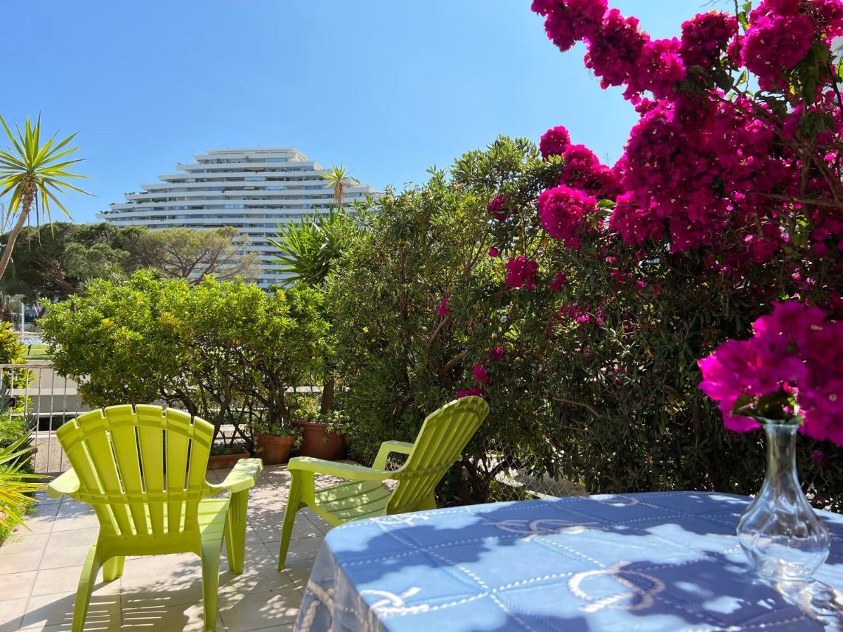 Blue Terrace Apartment - Marina Baie Des Anges Villeneuve-Loubet Dış mekan fotoğraf